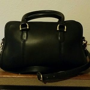 Vintage Coach glove leather Beaumont satchel.